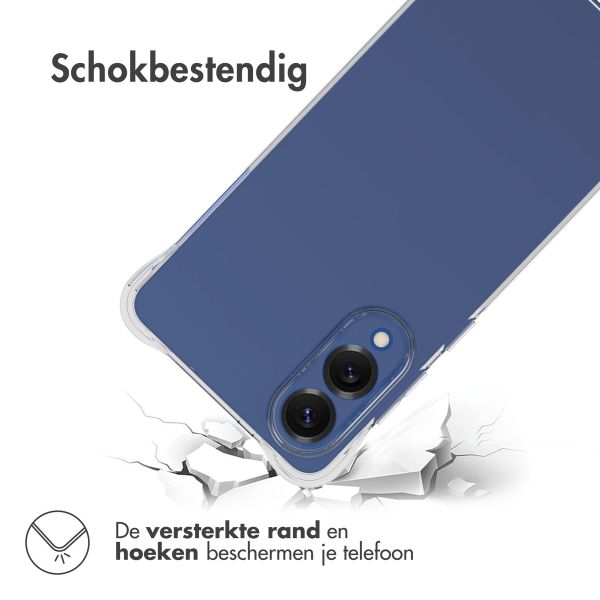 imoshion Shockproof Case Samsung Galaxy S25 Edge - Transparant