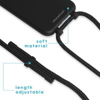 imoshion Color Backcover met afneembaar koord Apple iPhone 11 - Zwart