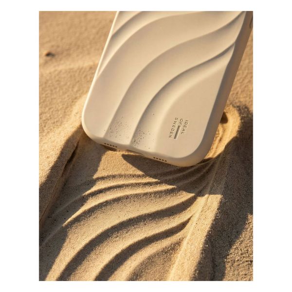 iDeal of Sweden Soft Swirl Silicone MagSafe Case Apple iPhone 16 Pro Max - Cloud Dancer