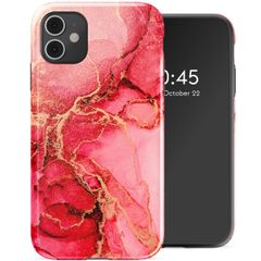 Selencia Vivid Tough Backcover iPhone 11 - Rosy Marble