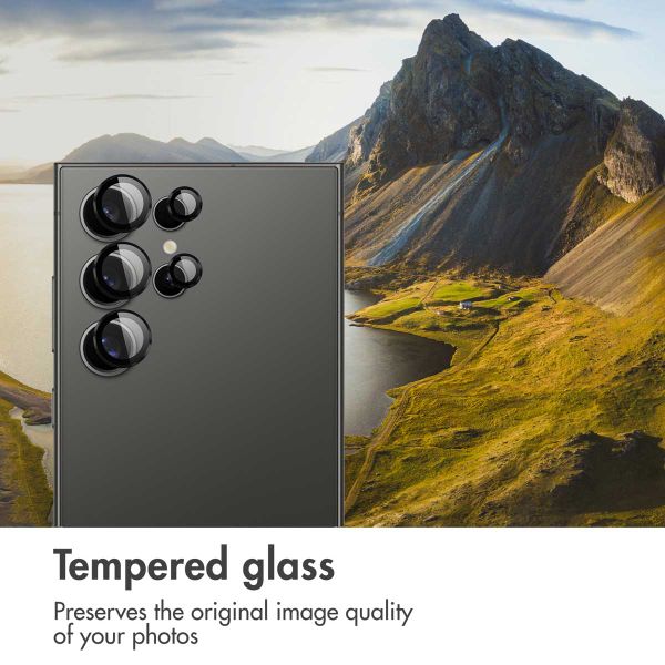 imoshion Camera Protector Glass 2-pack Samsung Galaxy S24 Ultra - Black