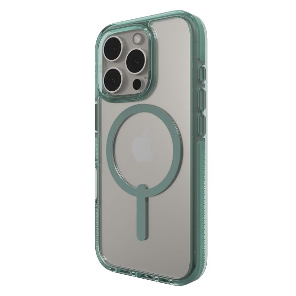 ZAGG Santa Cruz Snap Case met MagSafe Apple iPhone 16 Pro - Clear / Green
