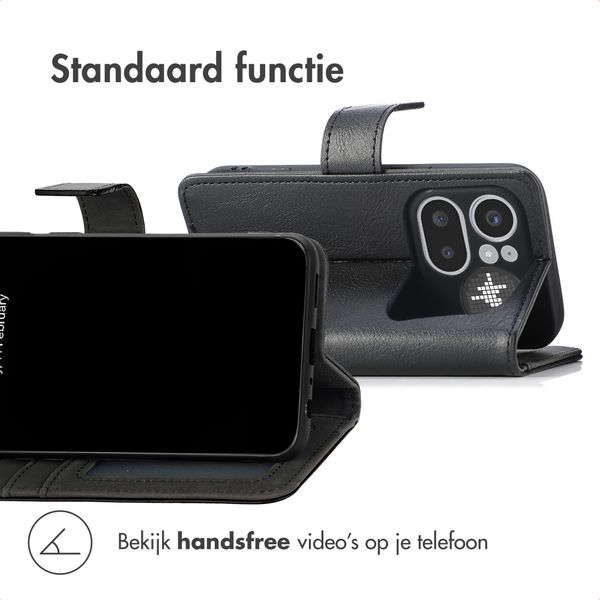imoshion Luxe Bookcase Nothing Phone (4a) Pro - Zwart