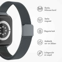 imoshion Slim Milanees bandje Apple Watch Series 1 t/m 9 / SE (38/40/41 mm) | Series 10 / 11 (42 mm) - Indigo