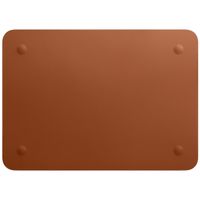 Apple Leather sleeve 13 inch - Saddle Brown