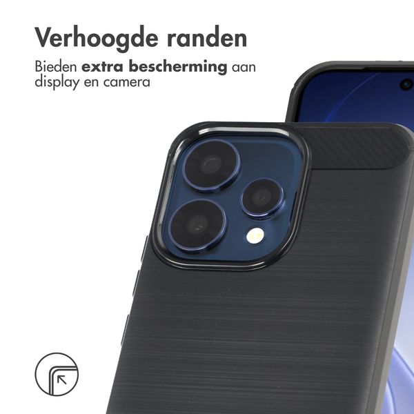 imoshion Brushed Backcover Oppo Reno15 (5G) - Zwart