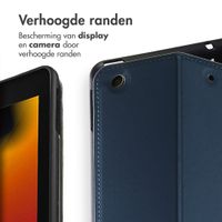 Accezz Classic Tablet Case Apple iPad 9 (2021) 10.2 inch / iPad 8 (2020) 10.2 inch / iPad 7 (2019) 10.2 inch - Donkerblauw