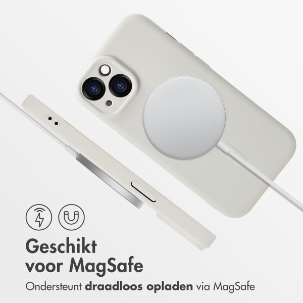 imoshion Color Backcover met MagSafe iPhone 15 - Beige