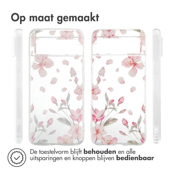 imoshion Design hoesje Google Pixel 8 - Blossom Watercolor