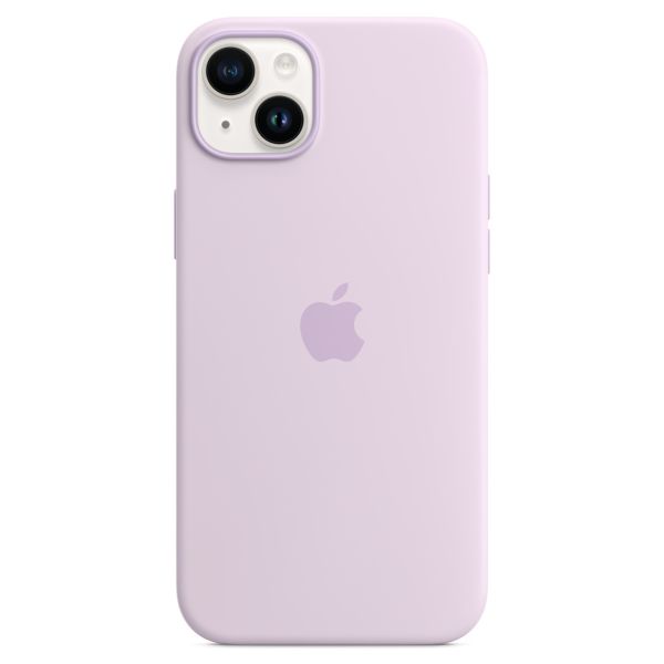 Apple Silicone Back Cover with MagSafe Apple iPhone 14 Plus - Lila