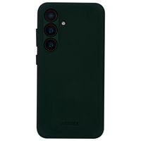 Accezz Vintage Leather Magsafe Backcover Samsung Galaxy S24 / S25 - Smokey Green