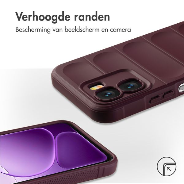 imoshion EasyGrip Backcover Oppo A6x (4G/5G) - Aubergine