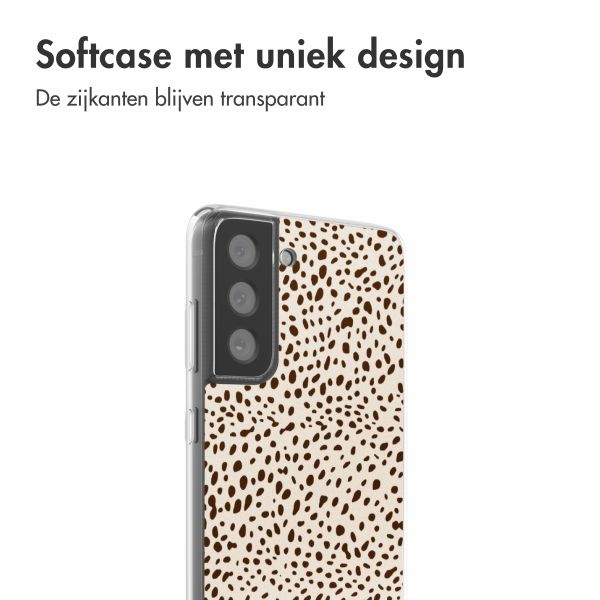 imoshion  Design hoesje Samsung Galaxy S21 FE - Desert Dots