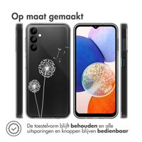 imoshion Design hoesje Samsung Galaxy A14 (5G/4G) - Paardenbloem - Wit