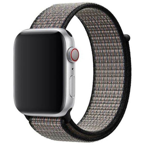 Apple Nike Sport Loop Band Apple Watch Series 1-10 / SE / Ultra (2) - 42/44/45/46/49 mm - Zwart Multi