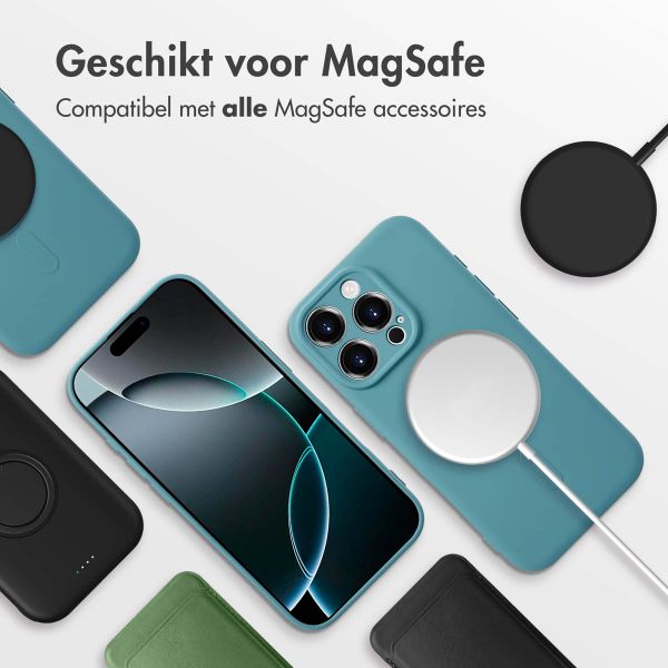 imoshion Color Backcover met MagSafe Apple iPhone 16 Pro - Smoke Green