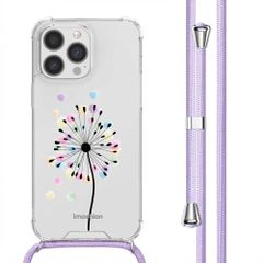 imoshion Design hoesje met koord Apple iPhone 13 Pro - Sandstone Dandelion