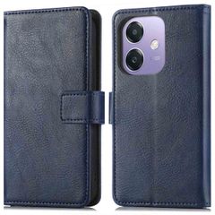 imoshion Luxe Bookcase Oppo A40 (4G) / Oppo A40M (4G) / Oppo A60 (5G) - Donkerblauw