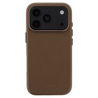 Accezz MagSafe Leather Backcover Apple iPhone 18 Pro Max / 17 Pro Max - Coffee Brown