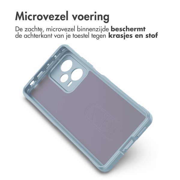 imoshion EasyGrip Backcover Xiaomi Redmi Note 12 Pro Plus - Lichtblauw