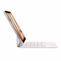 Apple Magic Keyboard iPad Air 11 inch (2025) M3 / (2024) M2 - QWERTY NL - Draadloos toetsenbord - Wit