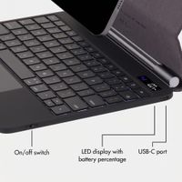 Accezz Magnetic Bluetooth Keyboard Apple iPad Pro 11 (2025) M5 / (2024) M4 - QWERTY / NL - Black