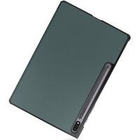 imoshion Trifold Bookcase Samsung Galaxy Tab S8 Plus / S7 Plus / S7 FE 5G - Donkergroen