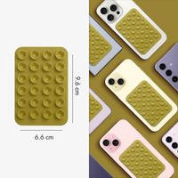 Selencia MagSafe zuignap telefoonhouder - Olive Dust