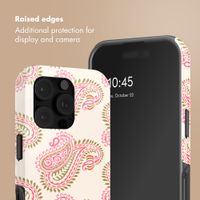 Selencia Vivid Back Cover with MagSafe Apple iPhone 16 Pro - Paisley Blush