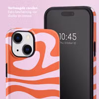 Selencia Vivid Backcover Apple iPhone 14 - Dream Swirl Pink