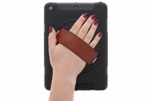 Defender Backcover met strap iPad 6 (2018) 9.7 inch / iPad 5 (2017) 9.7 inch