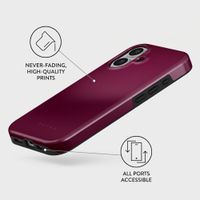 Burga Tough Case with MagSafe Apple iPhone 16 - Dark Cherry