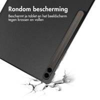 imoshion Trifold Bookcase Samsung Galaxy Tab S10 Plus / Tab S9 FE Plus / Tab S9 Plus - Zwart