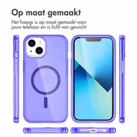 imoshion Sparkle Backcover met MagSafe Apple iPhone 14 - Glitter Paars