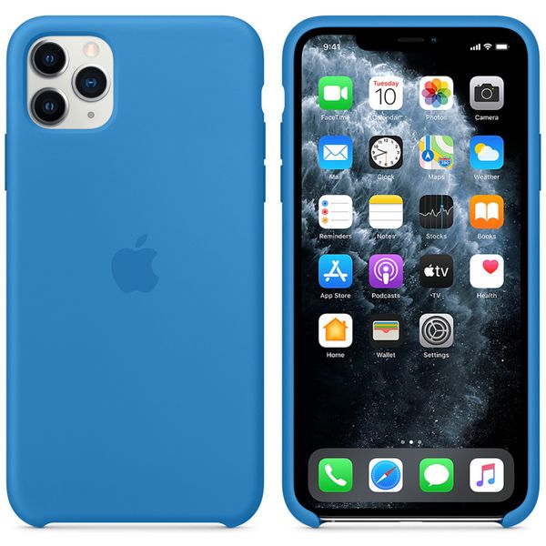Apple Silicone Backcover Apple iPhone 11 Pro Max - Surf Blue