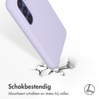 Accezz Liquid Silicone Backcover met MagSafe Samsung Galaxy S26 - Paars