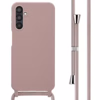 imoshion Siliconen hoesje met koord Samsung Galaxy A25 (5G) - Sand Pink