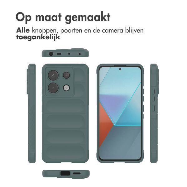 imoshion EasyGrip Backcover Xiaomi Redmi Note 13 Pro (5G) - Donkergroen