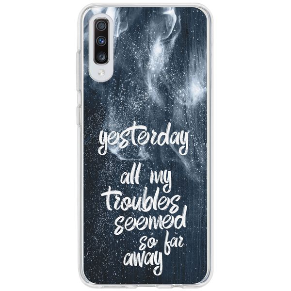 Design Backcover Samsung Galaxy A70 - Yesterday