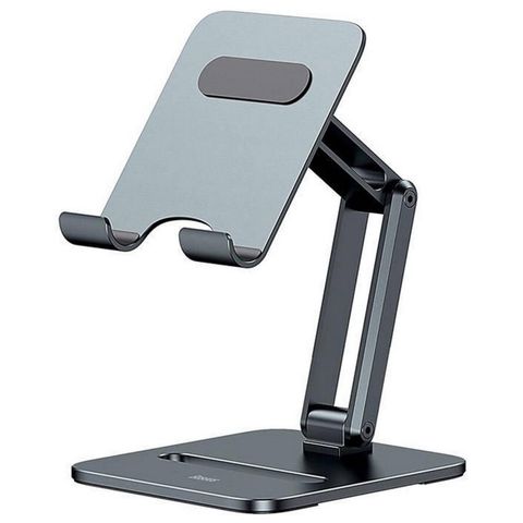 Baseus Desktop Biaxial Foldable Stand - Verstelbaar - Voor tablet, telefoon of e-reader - Grijs