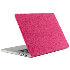 imoshion Teddy Hard Cover Apple MacBook Air 13 inch (2022 / 2024 M3 chip / 2025 M4 chip) - Hot Pink