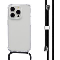 imoshion Backcover met koord Apple iPhone 15 Pro - Zwart