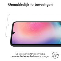 imoshion Gehard Glas Screenprotector Samsung Galaxy A25 (5G) - Transparant