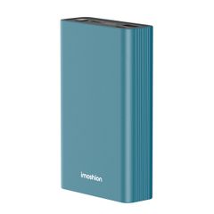 imoshion Ultra Series Aluminium | Powerbank 20.000 mAh - Snelladen tot 33 watt - Petrol Green