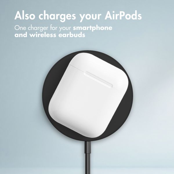 Accezz Wireless Charger USB-C - MagSafe and Qi2 Wireless Charger - 1 Metre - Black