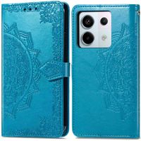 imoshion Mandala Bookcase Xiaomi Redmi Note 13 Pro (5G) / Poco X6 - Turquoise