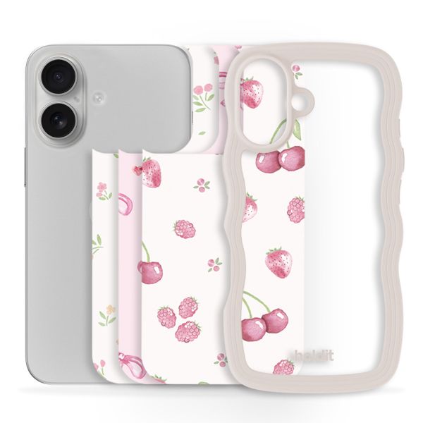 Holdit Print Pack Apple iPhone 16 - Pink Breeze