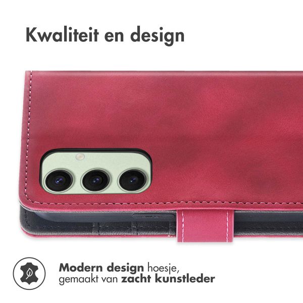 imoshion Bookcase met koord Samsung Galaxy S24 FE - Rood