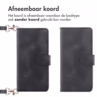 imoshion Bookcase met koord Motorola Moto G77 - Zwart