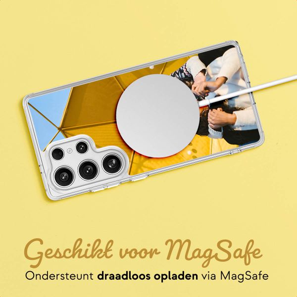 Ontwerp je eigen MagSafe Clear Case Samsung Galaxy S25 Ultra - Transparant
